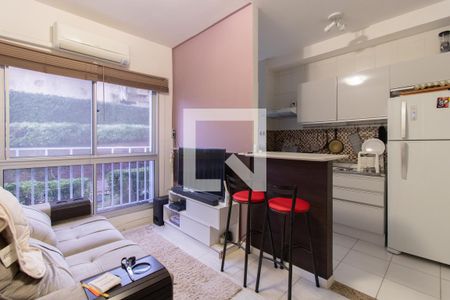 Sala de apartamento à venda com 2 quartos, 51m² em Glória, Porto Alegre