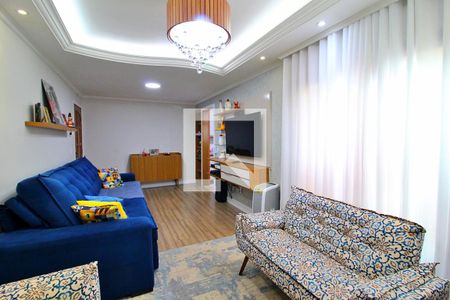Sala de apartamento à venda com 2 quartos, 70m² em Vila Luzita, Santo André