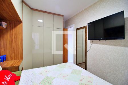 Quarto Suíte de apartamento à venda com 2 quartos, 70m² em Vila Luzita, Santo André