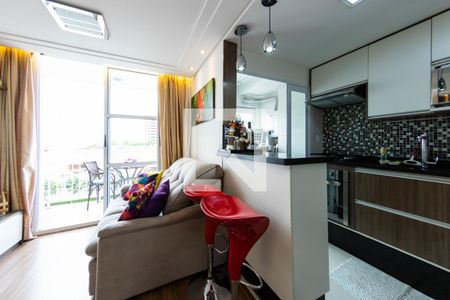 Sala de apartamento para alugar com 2 quartos, 45m² em Jardim Vila Formosa, São Paulo
