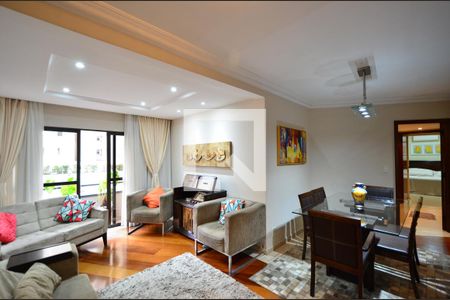 Sala de apartamento à venda com 3 quartos, 126m² em Vila Mascote, São Paulo