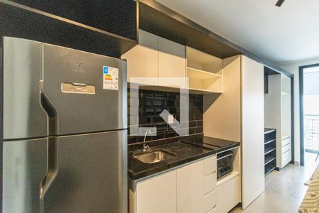 Studio à venda com 24m², 1 quarto e sem vagaCozinha - Geladeira