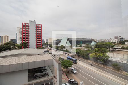 Studio - vista da varanda de apartamento para alugar com 1 quarto, 45m² em Moema, São Paulo