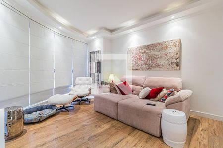 Sala 2 de apartamento à venda com 1 quarto, 96m² em Jardim, Santo André