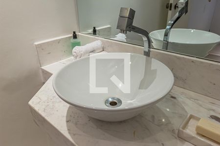 Apartamento à venda com 96m², 1 quarto e 1 vagaDetalhe do Lavabo