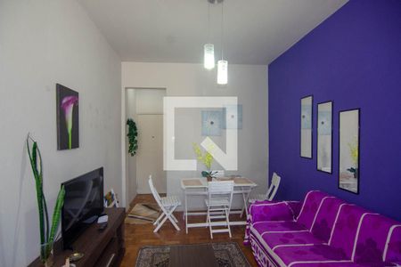Sala de apartamento para alugar com 1 quarto, 70m² em Copacabana, Rio de Janeiro
