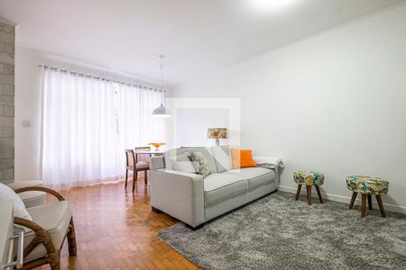 Sala de Apartamento com 2 quartos, 90m² Jardim Paulista