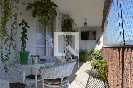 Varanda  de apartamento para alugar com 2 quartos, 114m² em Pechincha, Rio de Janeiro