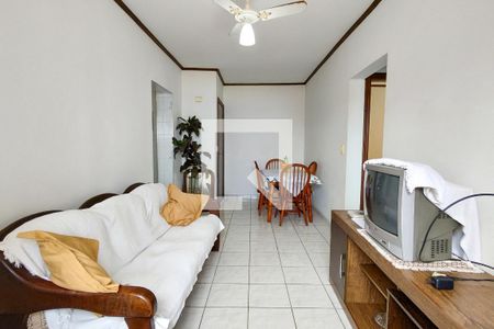 Sala de apartamento para alugar com 2 quartos, 80m² em Cidade Ocian, Praia Grande