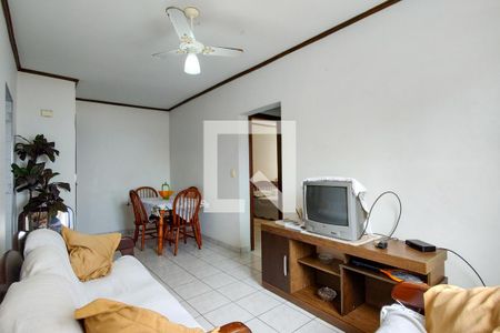 Sala de apartamento para alugar com 2 quartos, 80m² em Cidade Ocian, Praia Grande