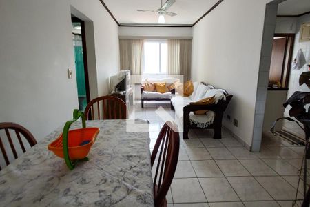 Sala de apartamento para alugar com 2 quartos, 80m² em Cidade Ocian, Praia Grande