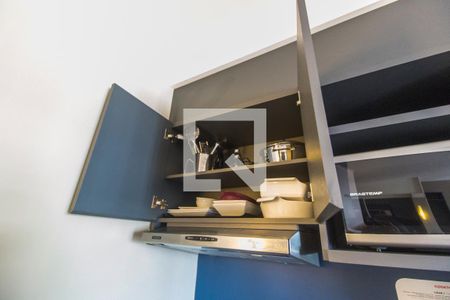 Apartamento à venda com 32m², 1 quarto e 1 vagaDetalhe cozinha