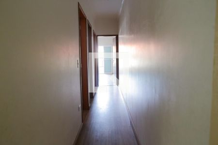 Corredor dos Quartos de apartamento à venda com 3 quartos, 95m² em Jardim Santo Antônio, Santo André