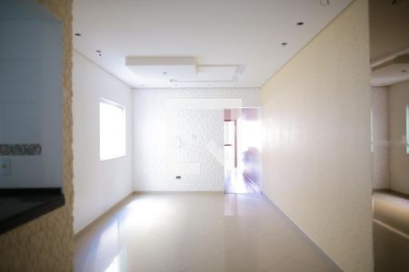 Sala de apartamento à venda com 3 quartos, 95m² em Jardim Santo Antônio, Santo André