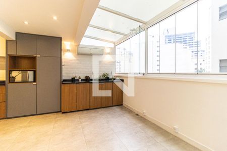 Apartamento para alugar com 57m², 1 quarto e 1 vagaÁrea de Serviço