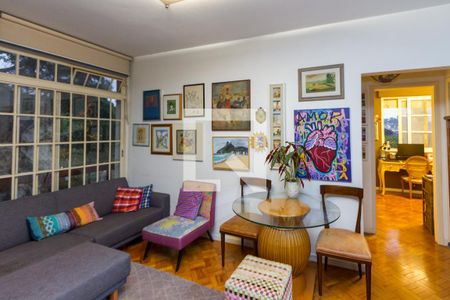 Sala de apartamento à venda com 2 quartos, 70m² em Vila Cordeiro, São Paulo