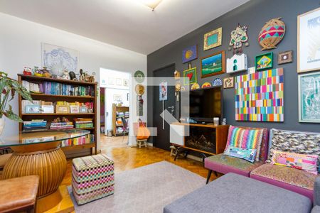 Sala de apartamento à venda com 2 quartos, 70m² em Vila Cordeiro, São Paulo