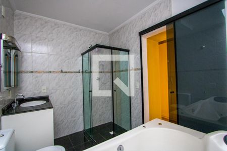 Casa de condomínio para alugar com 136m², 3 quartos e 2 vagas Casa de condomínio para alugar com 136m², 3 quartos e 2 vagasBanheiro do quarto 1