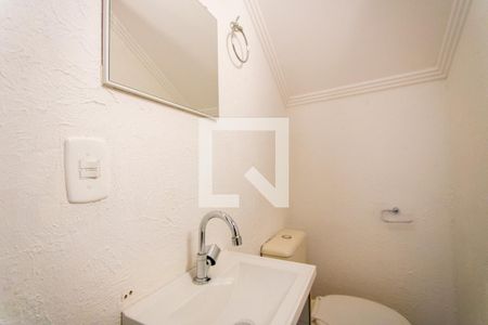Lavabo de casa de condomínio para alugar com 3 quartos, 136m² em Vila São Pedro, Santo André