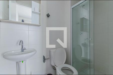 Banheiro de apartamento para alugar com 1 quarto, 29m² em Cambuci, São Paulo