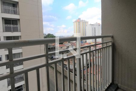 Varanda da Sala de apartamento à venda com 2 quartos, 49m² em Ponte Grande, Guarulhos