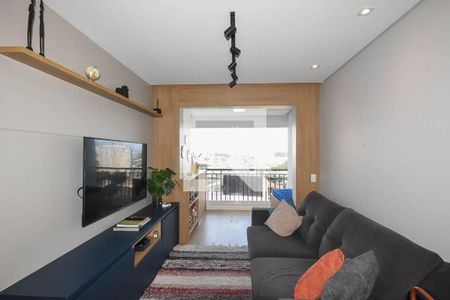 Sala de tv de apartamento à venda com 2 quartos, 69m² em Jardim Caboré, São Paulo