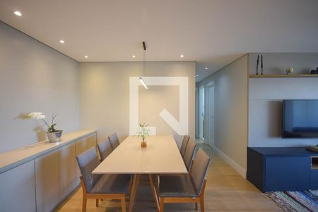 Sala de jantar de apartamento à venda com 2 quartos, 69m² em Jardim Caboré, São Paulo