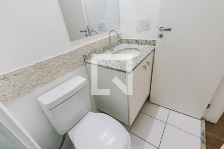 Apartamento para alugar com 56m², 2 quartos e 1 vaga Apartamento para alugar com 56m², 2 quartos e 1 vagaBanheiro social