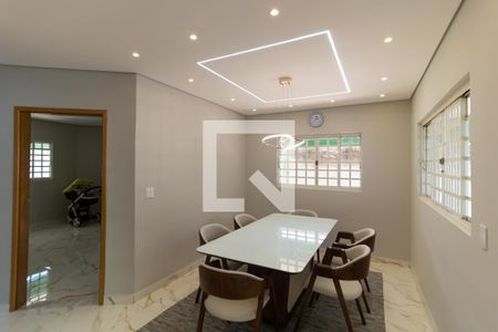 Sala de Jantar de casa à venda com 5 quartos, 244m² em Bosque de Barão Geraldo, Campinas