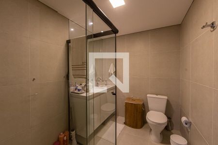 Banheiro Social de kitnet/studio à venda com 1 quarto, 28m² em Vila Granada, São Paulo