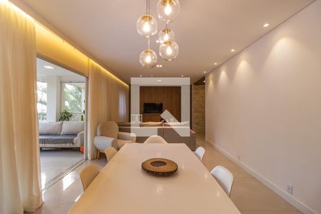 Sala de apartamento à venda com 3 quartos, 132m² em Centro Empresarial Tamboré, Santana de Parnaíba