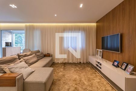 Sala de apartamento à venda com 3 quartos, 132m² em Centro Empresarial Tamboré, Santana de Parnaíba