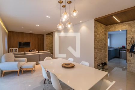 Sala de apartamento à venda com 3 quartos, 132m² em Centro Empresarial Tamboré, Santana de Parnaíba