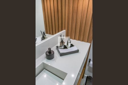 Detalhe do Lavabo de apartamento à venda com 3 quartos, 132m² em Centro Empresarial Tamboré, Santana de Parnaíba