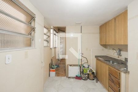 Cozinha e Área de Serviço de apartamento à venda com 2 quartos, 75m² em Grajau, Rio de Janeiro