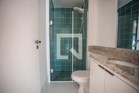 Banheiro de kitnet/studio para alugar com 1 quarto, 49m² em Vila Clementino, São Paulo