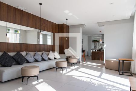 Apartamento à venda com 34m², 2 quartos e 1 vaga Apartamento à venda com 34m², 2 quartos e 1 vagaSalão de festas