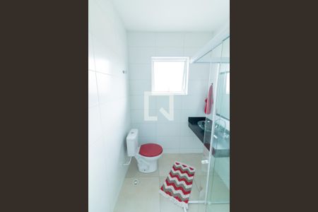 Banheiro de kitnet/studio para alugar com 1 quarto, 20m² em Jardim Bonfiglioli, São Paulo