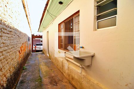 Área de Serviço de casa para alugar com 1 quarto, 32m² em Vila Palmares, Santo André