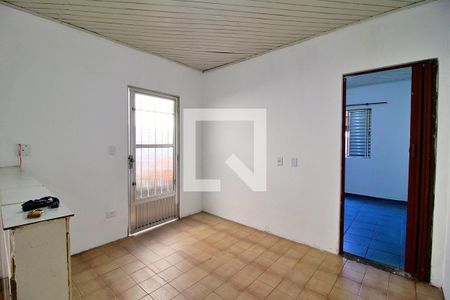 Sala/Cozinha de casa para alugar com 1 quarto, 32m² em Vila Palmares, Santo André