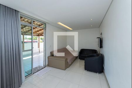 Sala da Cobertura de apartamento à venda com 4 quartos, 170m² em Santa Branca, Belo Horizonte