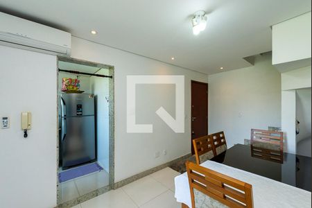 Sala de Jantar de apartamento à venda com 4 quartos, 170m² em Santa Branca, Belo Horizonte