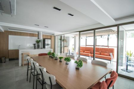 Studio à venda com 26m², 1 quarto e sem vaga Studio à venda com 26m², 1 quarto e sem vagaÁrea comum - Espaço Gourmet