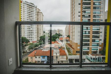 Varanda de kitnet/studio à venda com 1 quarto, 26m² em Vila Clementino, São Paulo