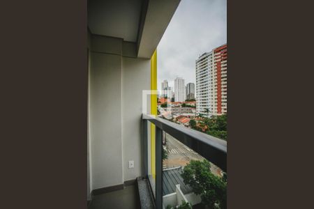 Varanda de kitnet/studio à venda com 1 quarto, 26m² em Vila Clementino, São Paulo