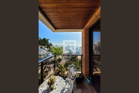 Varanda Sala de apartamento à venda com 3 quartos, 147m² em Bosque da Saúde, São Paulo