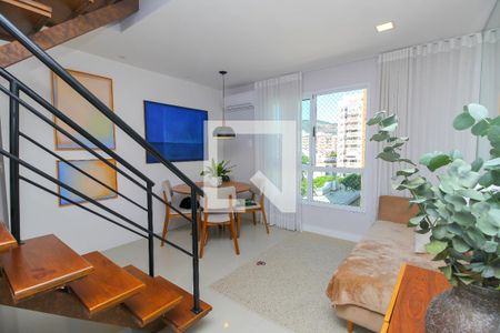 Sala de Apartamento com 3 quartos, 140m² Botafogo