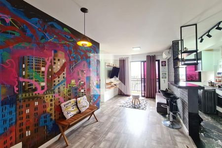 Sala de apartamento à venda com 2 quartos, 68m² em Del Castilho, Rio de Janeiro
