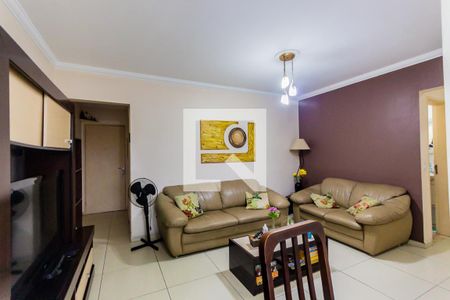 Sala de apartamento à venda com 3 quartos, 76m² em Jardim Stella, Santo André