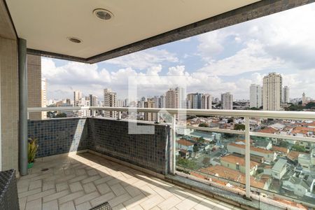 Varanda da Sala de apartamento para alugar com 3 quartos, 133m² em Ipiranga, São Paulo
